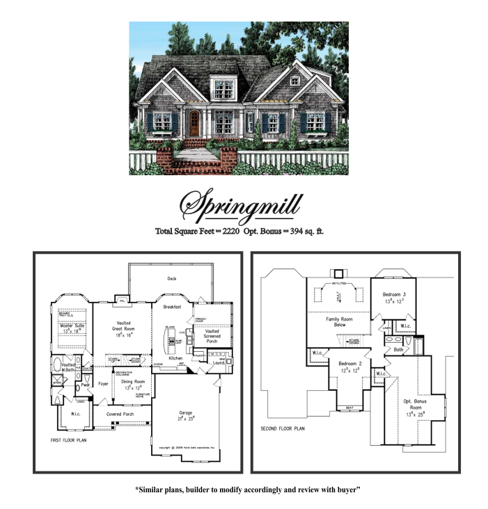 Spring Ridge Farm Plans Copper Ridge & Woodridge Farms – Floor Plans | Big Sky Development