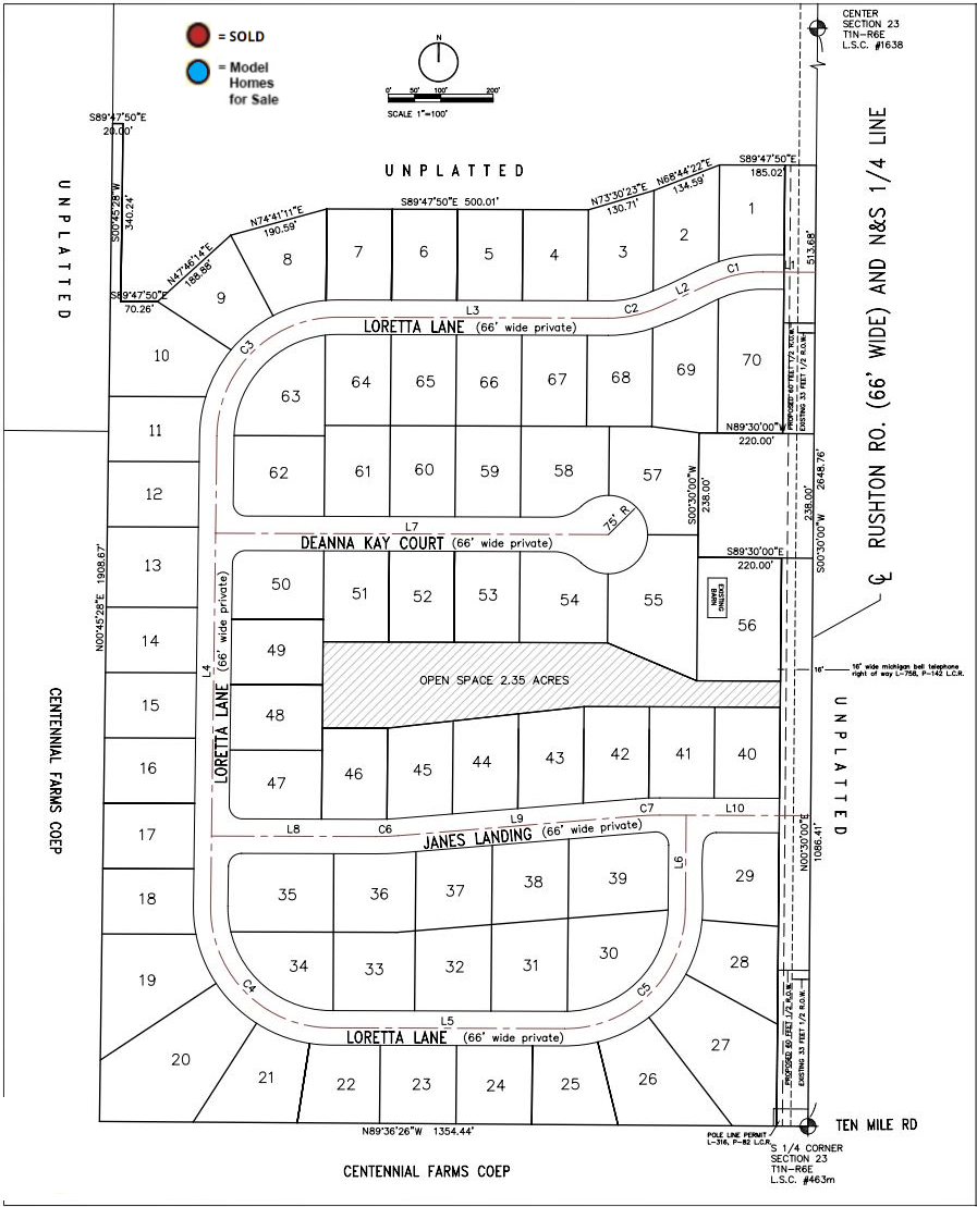 Asher Subdivision Layout | Big Sky Development